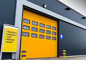 Automatismes pour portes industrielles sectionnelles
