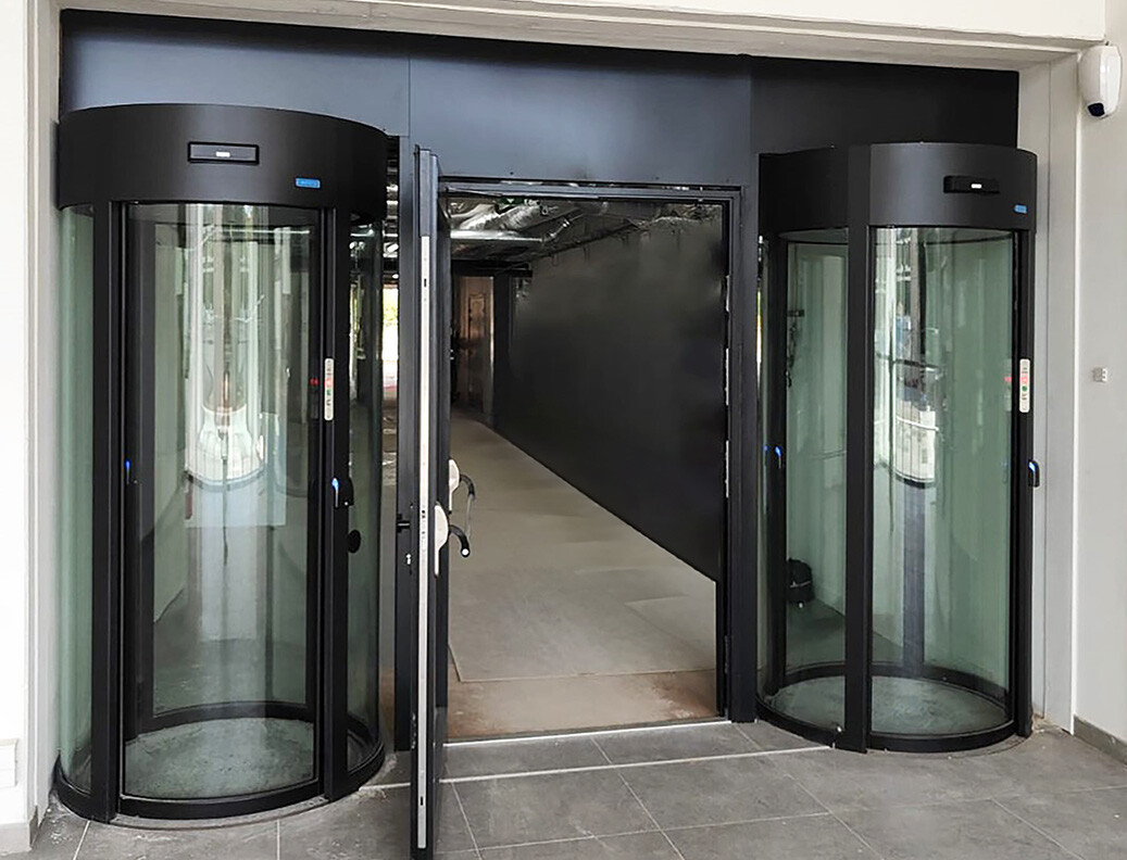 Accesso all'edificio