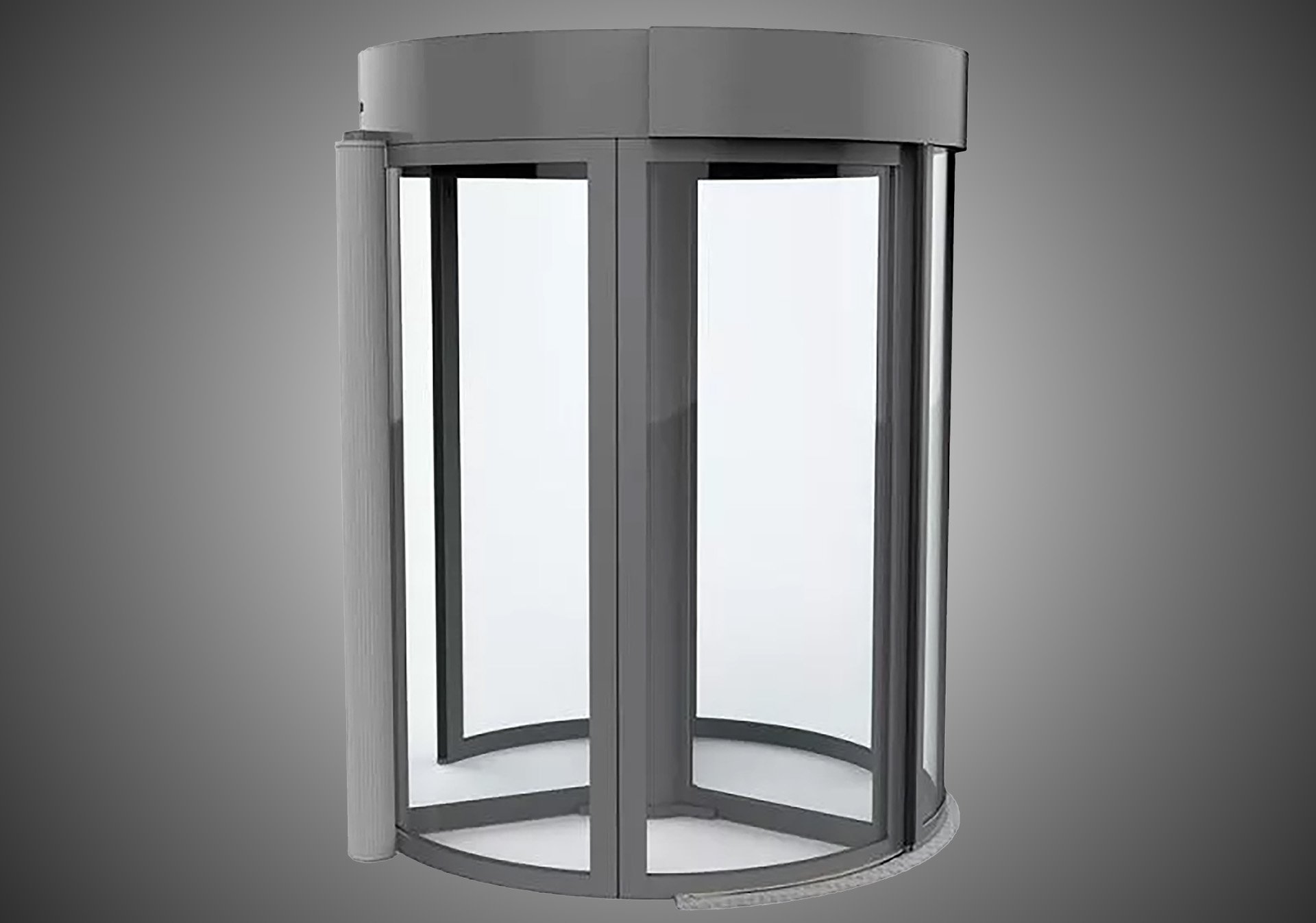 Accès au batiment - Porte tournante CoMETA