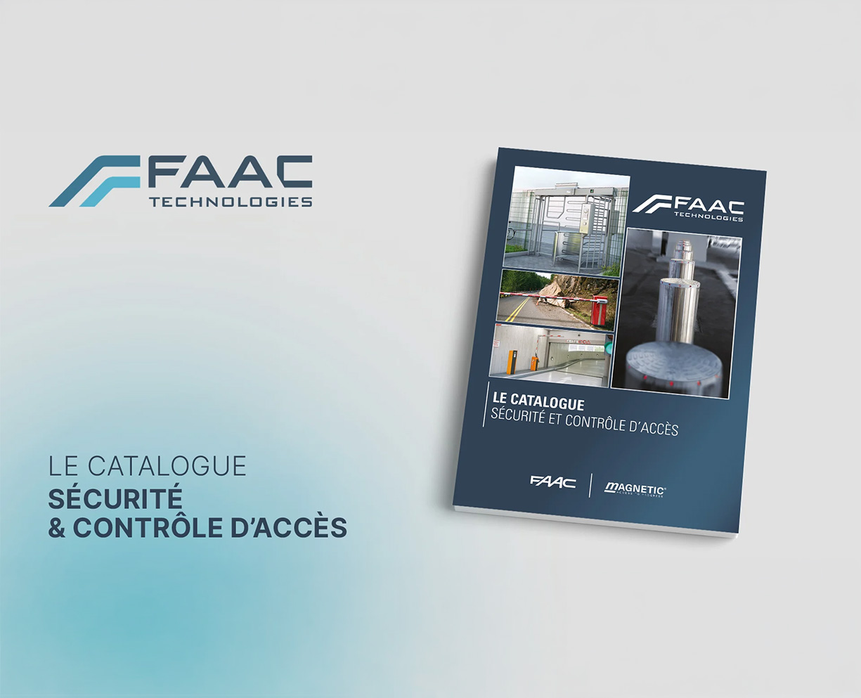 Catalogue FAAC sécurité périmétrique et contrôle d'accès